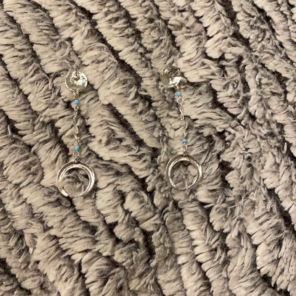 Moon earrings